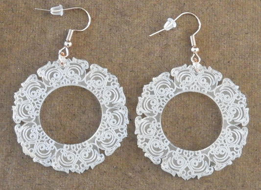 Circular Decorative Earrings