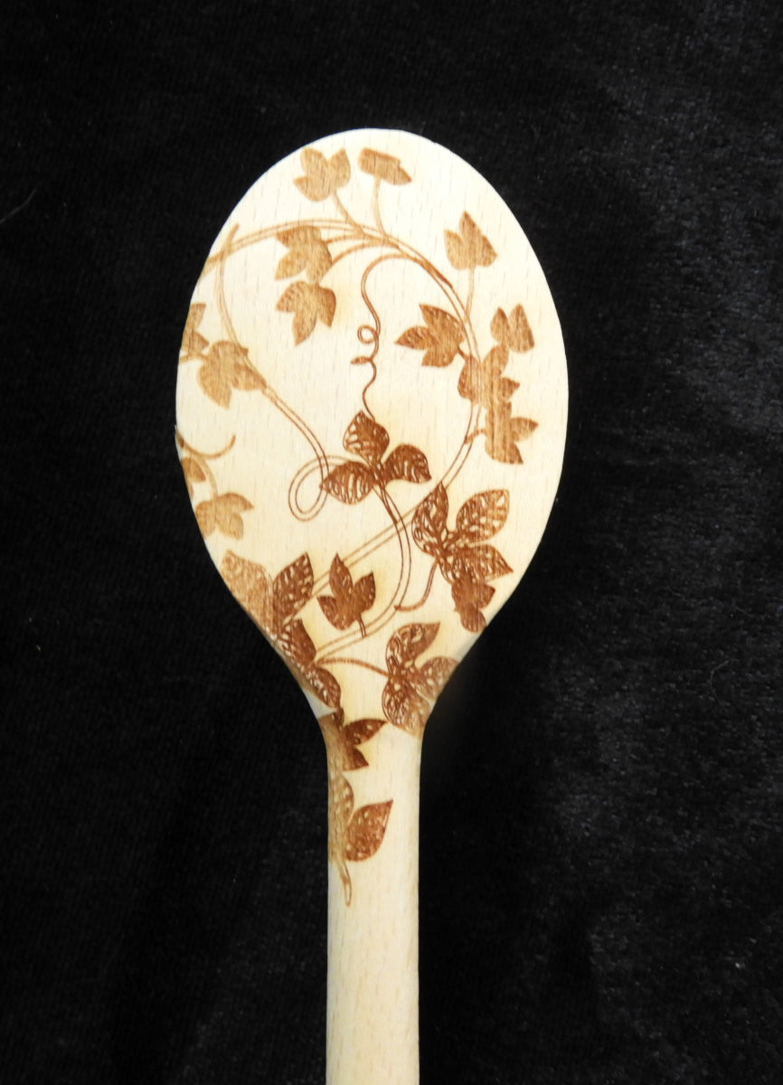 Leafy Vines Wooden Spoons