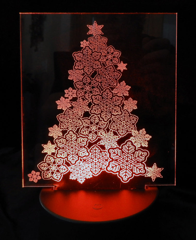 Snow Flake Christmas Tree