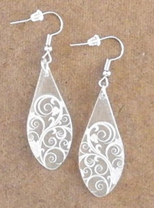 Teardrop earrings