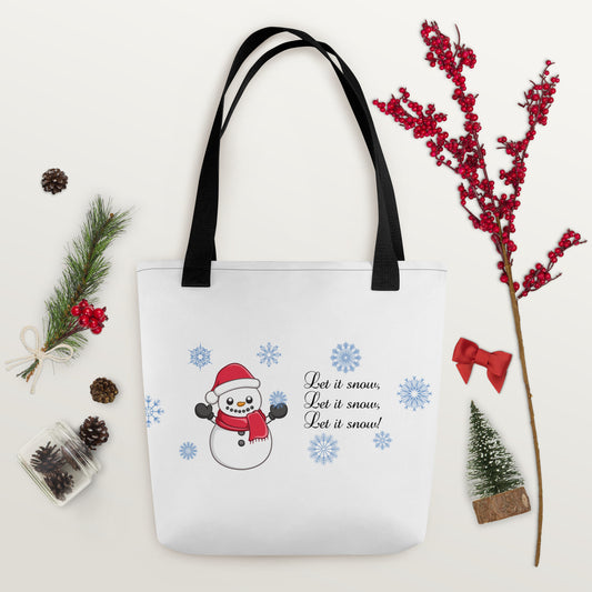 Snowman Tote bag